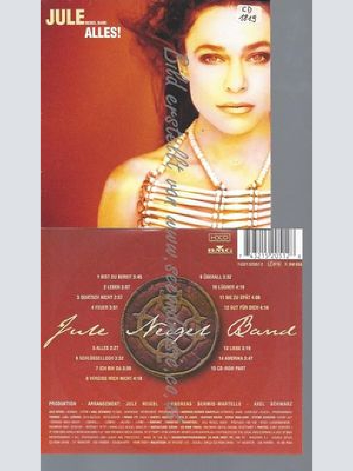 CD--JULE NEIGEL BAND--ALLES! | ENHANCED