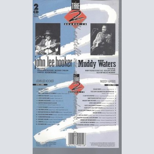 CD--JOHN LEE HOOKER--TAKE  - CD +  CD MUDDY WATERS- -CD-