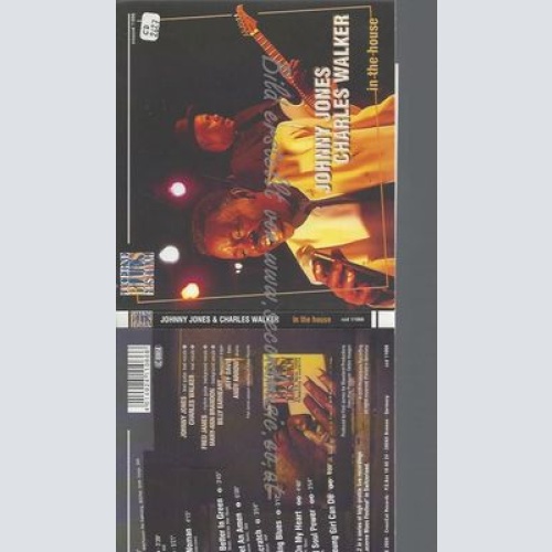 CD--JOHNNY JONES--IN THE HOUSE-LIVE AT LUCERNE