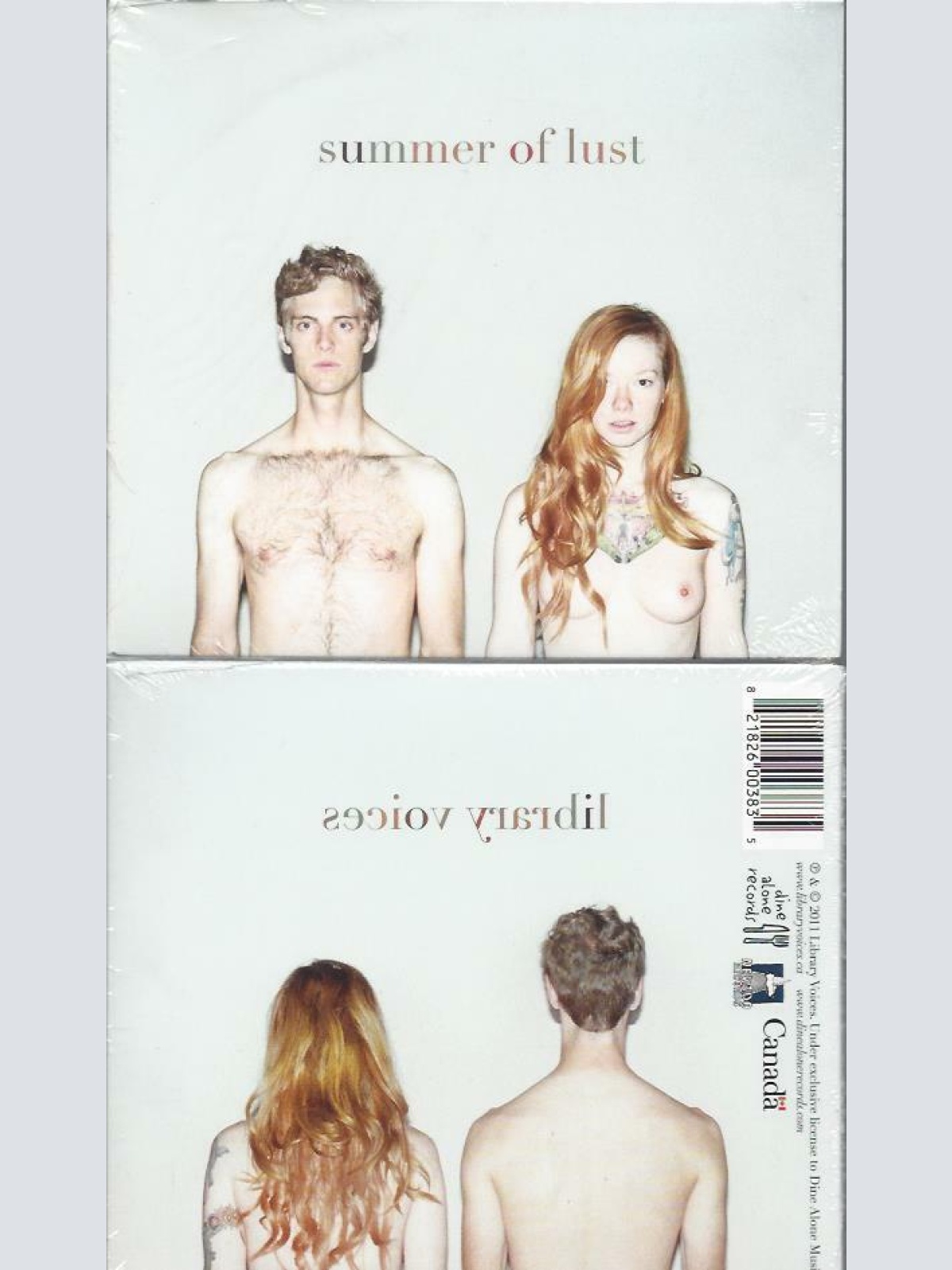 CD--  Library Voices – Summer Of Lust