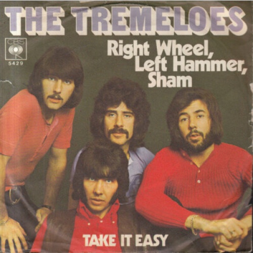 7", Single The Tremeloes - Right Wheel, Left Hammer, Sham