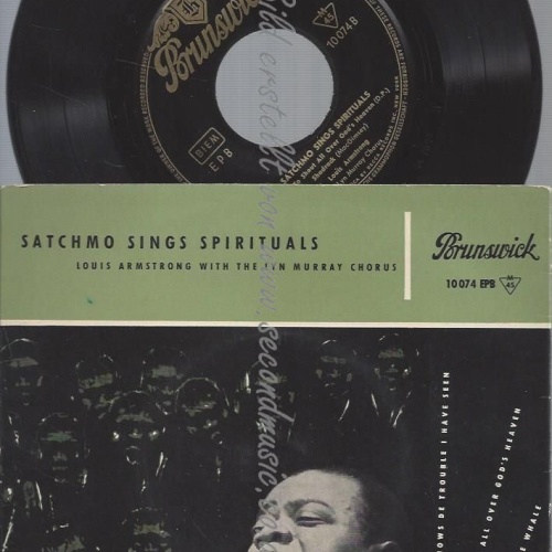 7"    Louis Armstrong  Satchmo Sings Spirituals