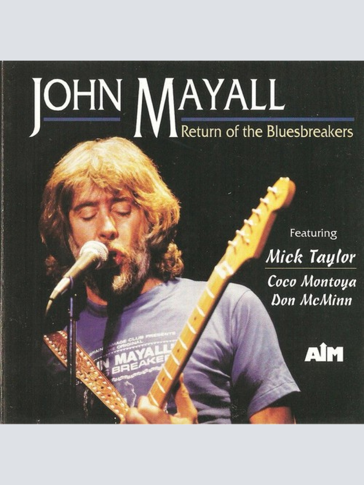 CD, Album, RE John Mayall Featuring Mick Taylor - Return Of The Bluesbreakers