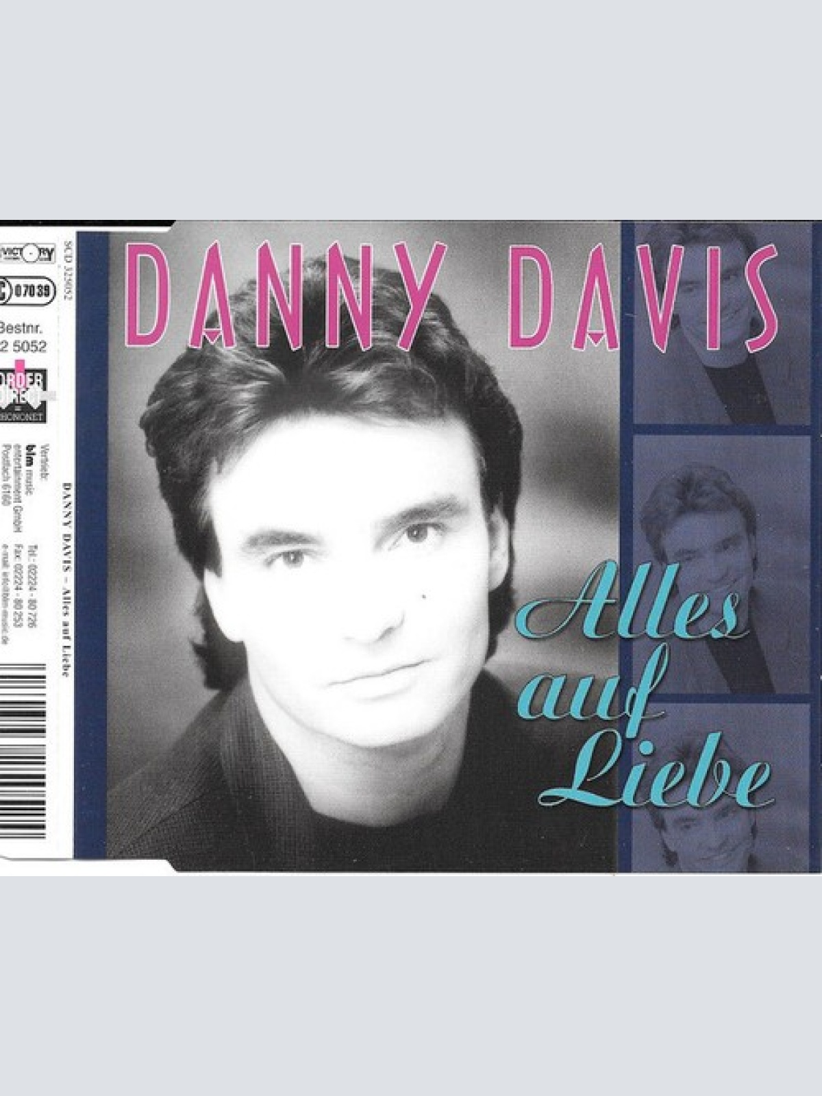 CD, Single Danny Davis (6) - Alles Auf Liebe
