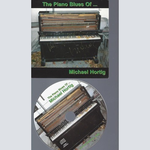 CD   Michael Hortig // The Piano Blues of -- signed