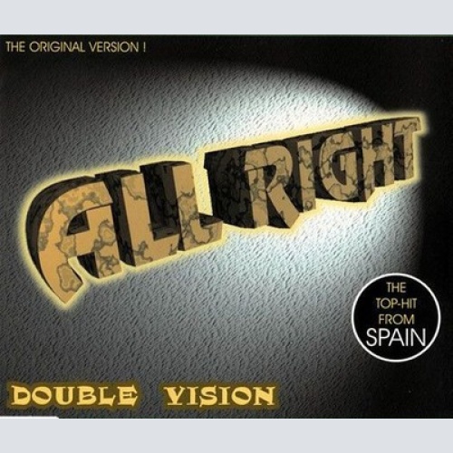 CD, Maxi Double Vision - All Right
