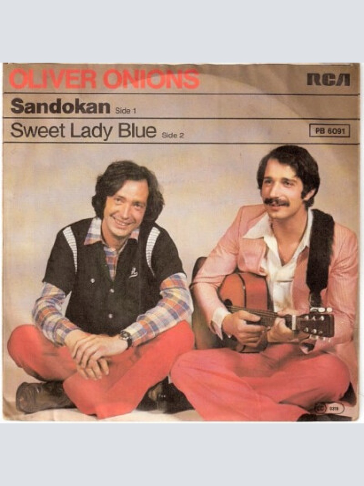 7" Oliver Onions - Sandokan / Sweet Lady Blue