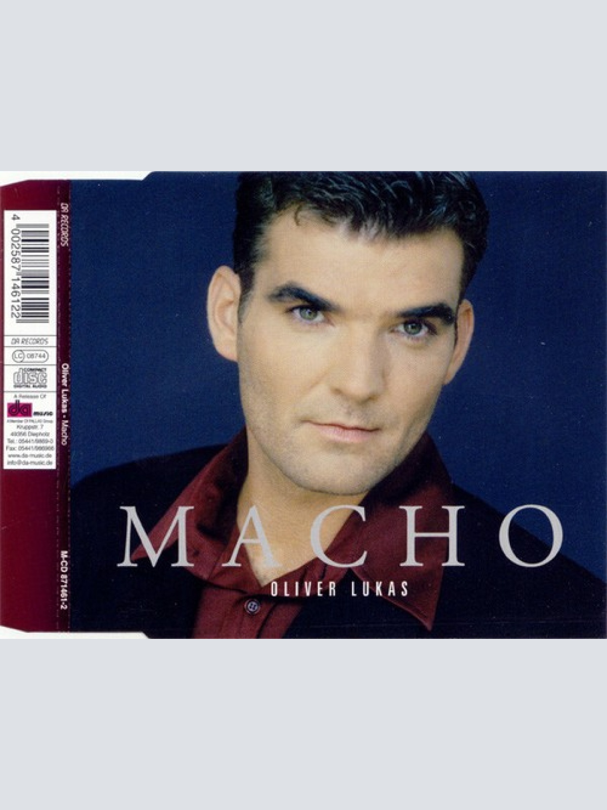 CD, Maxi Oliver Lukas - Macho