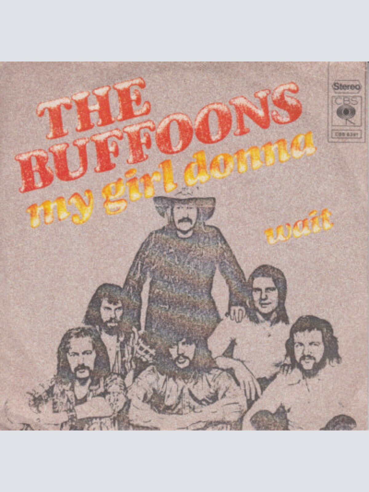 7", Single The Buffoons - My Girl Donna