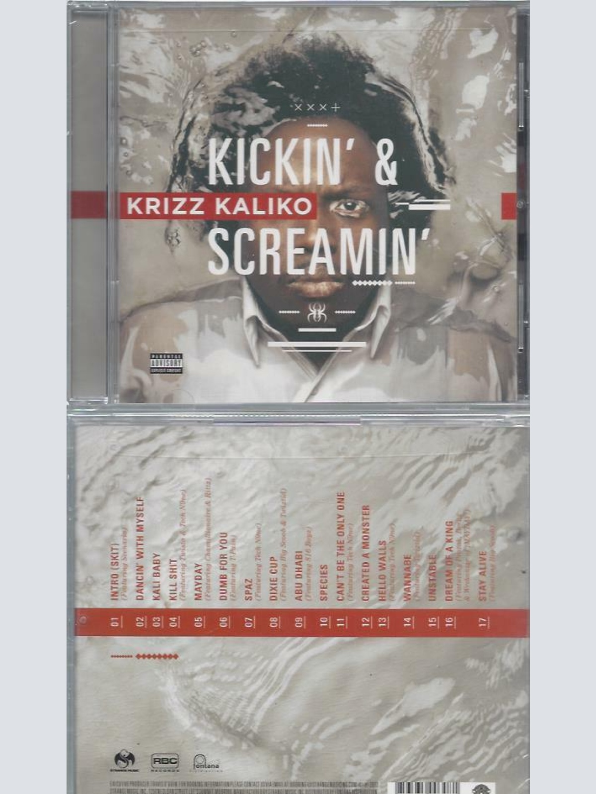 CD--  Krizz Kaliko  Kickin' And Screamin'