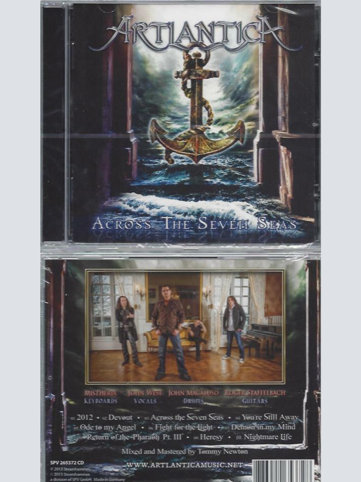 CD--  Artlantica – Across The Seven Seas