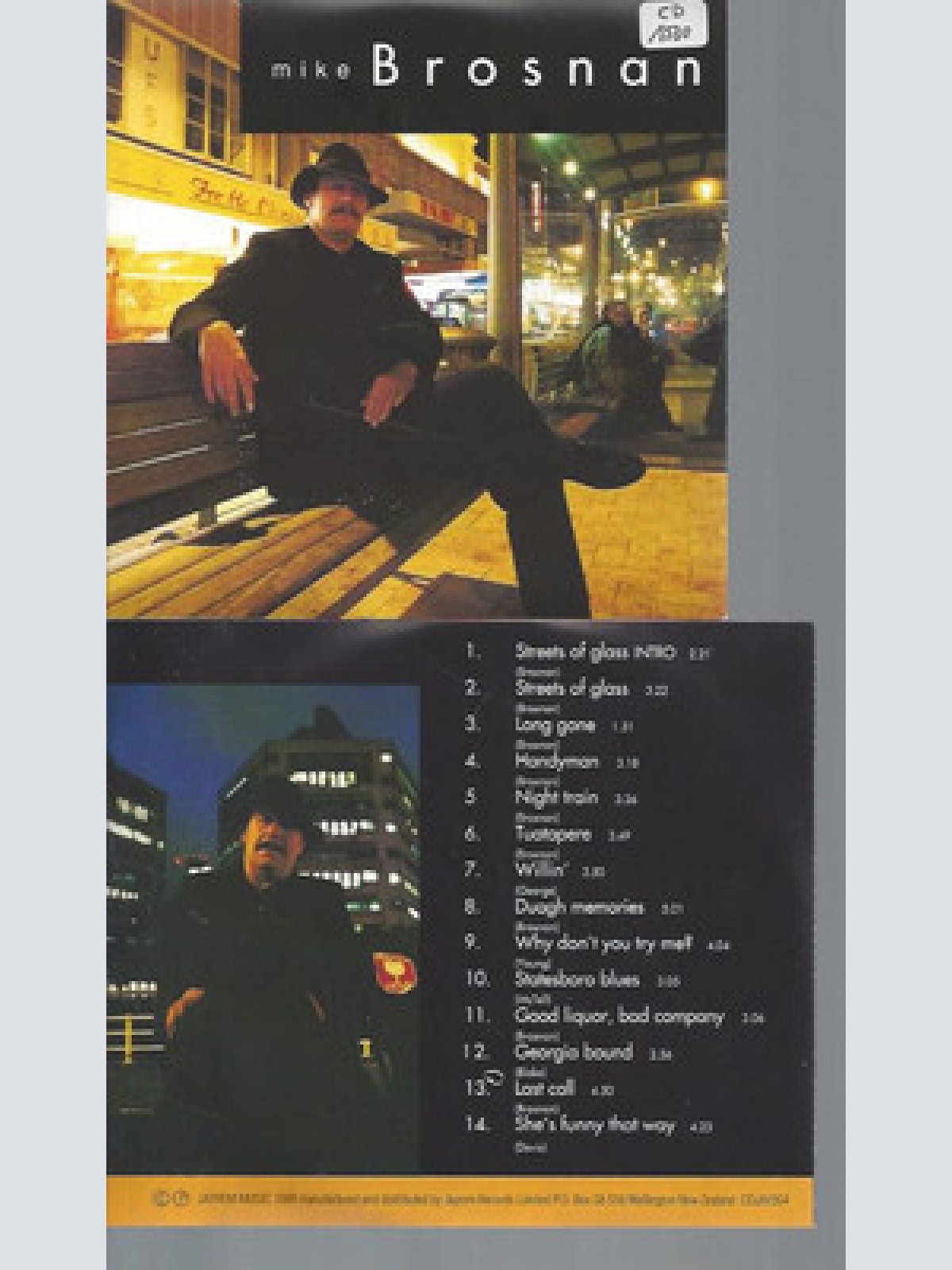 CD--MIKE BROSNAN STREETS OF GLAS