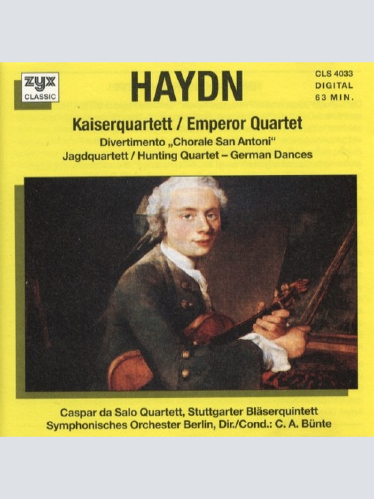 CD, Comp Joseph Haydn - Kaiserquartett/Emperor Quartet