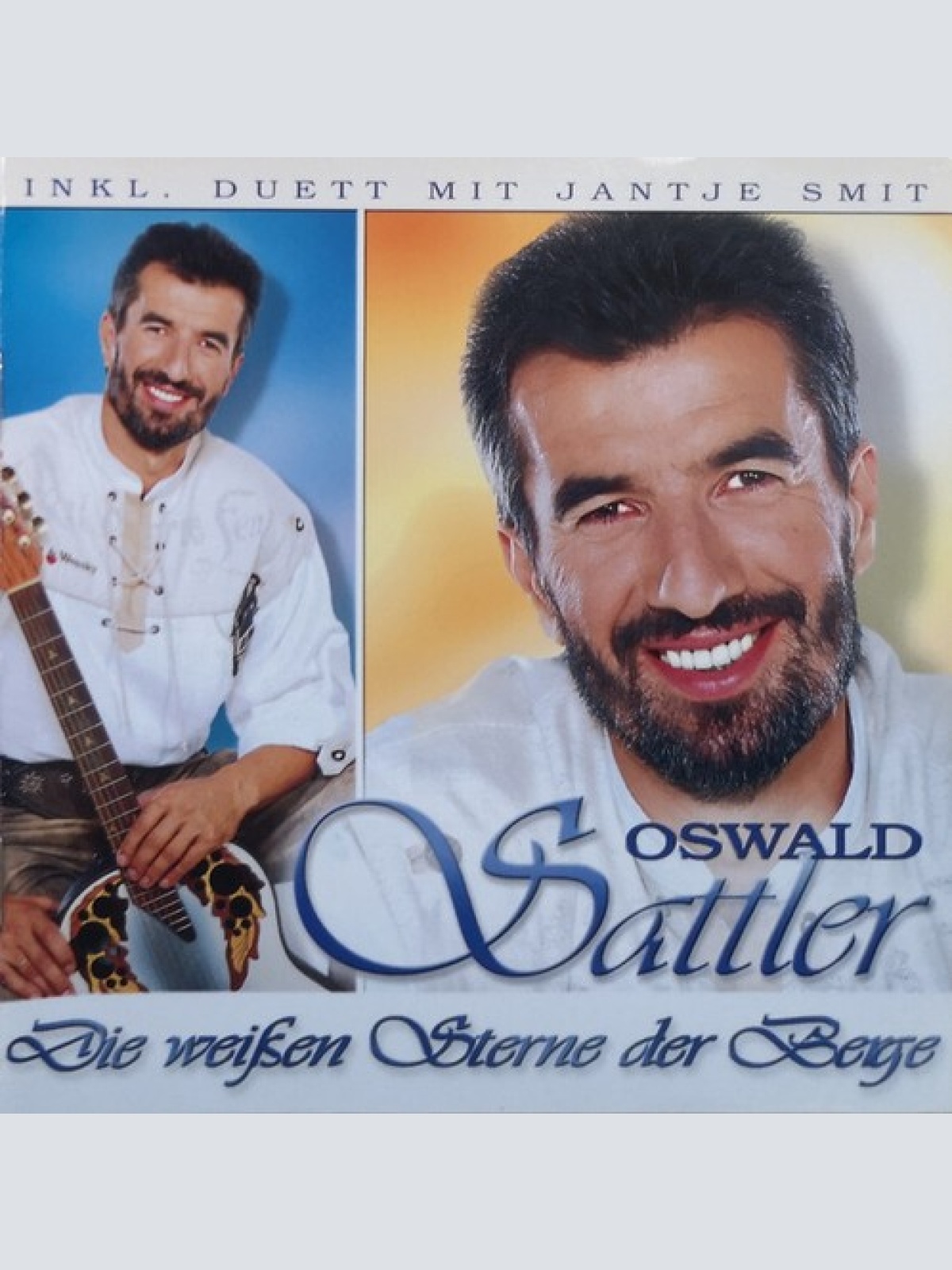 CD, Album Oswald Sattler Inkl. Duett Mit Jantje Smit* - Die Weißen Sterne Der...