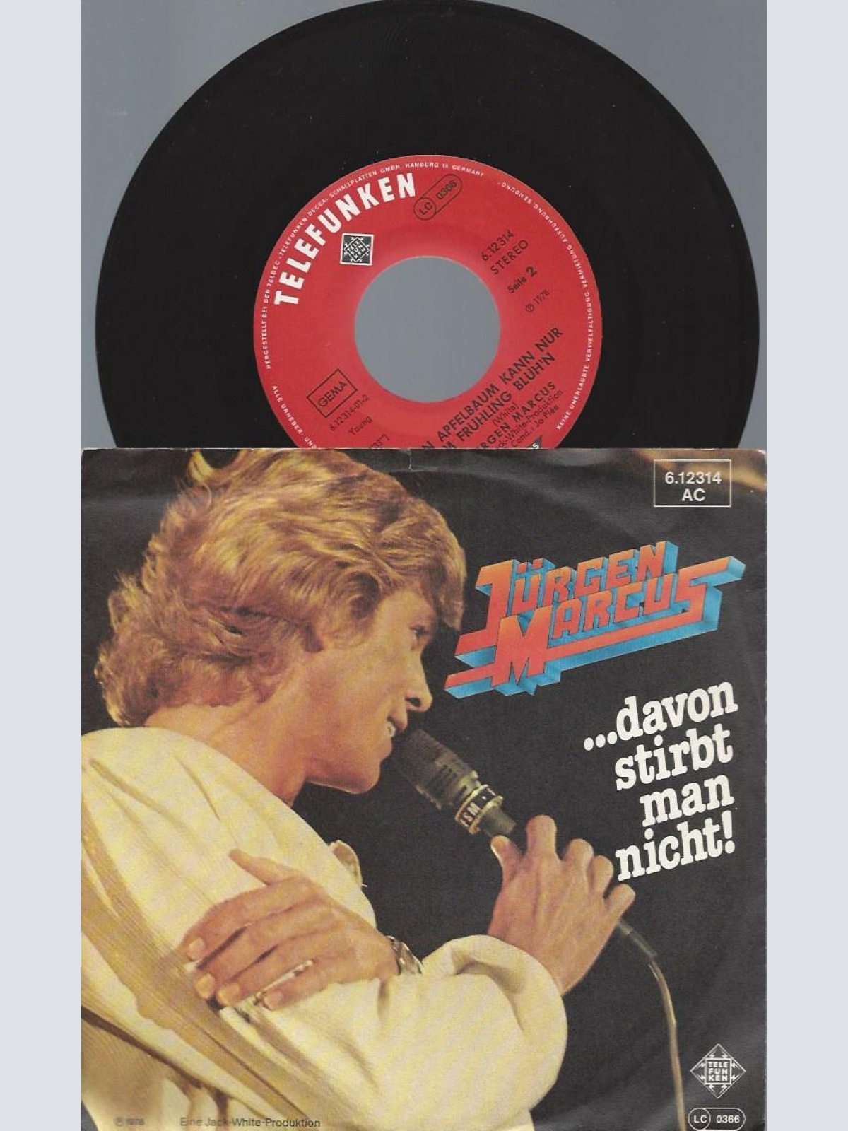 7"    Jürgen Marcus  ...Davon Stirbt Man Nicht!