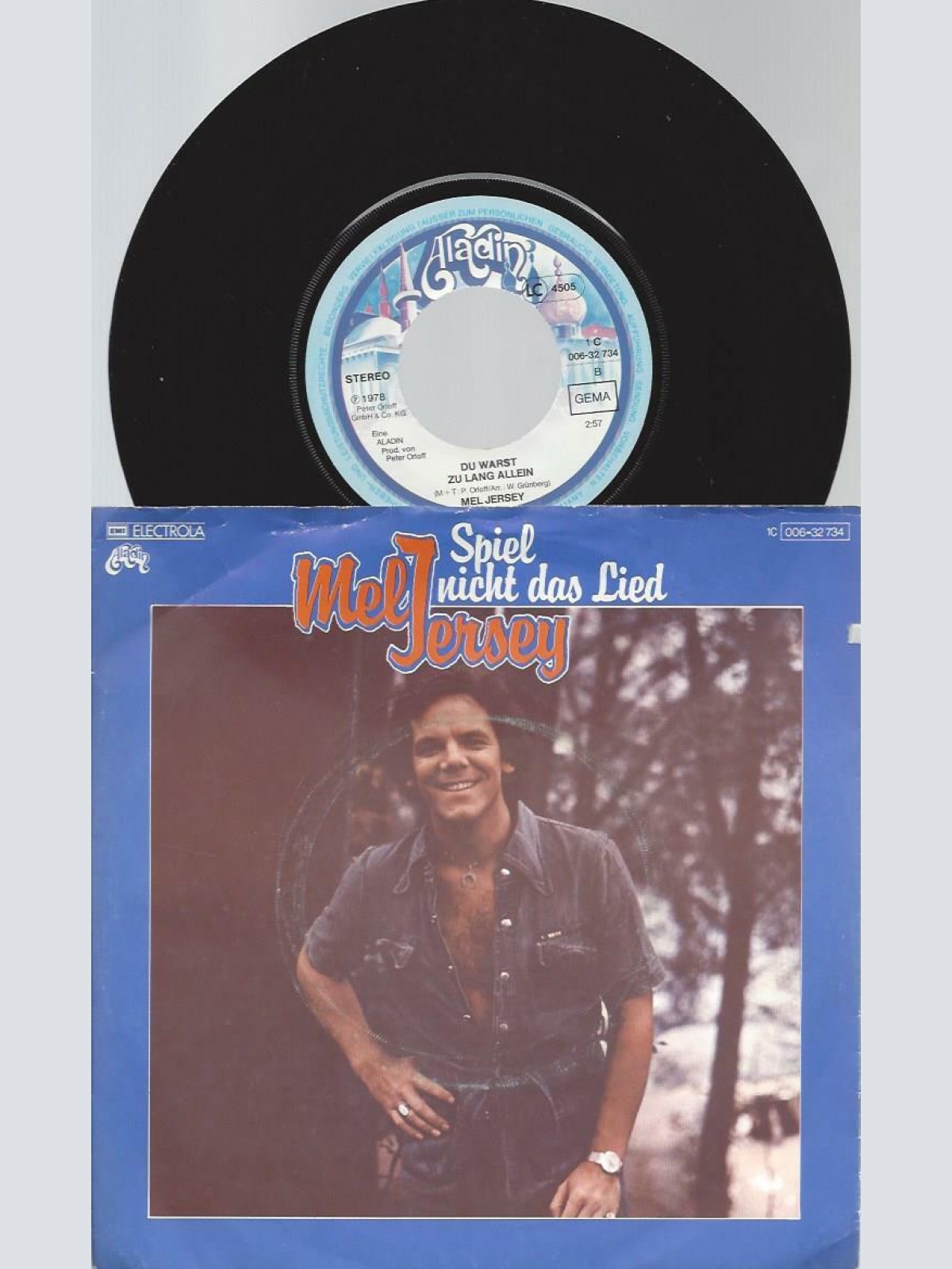 7"   Mel Jersey – Spiel Nicht Das Lied