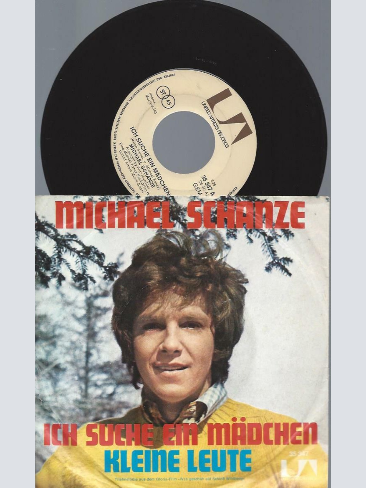 7"     Michael Schanze  Ich Suche Ein Mädchen