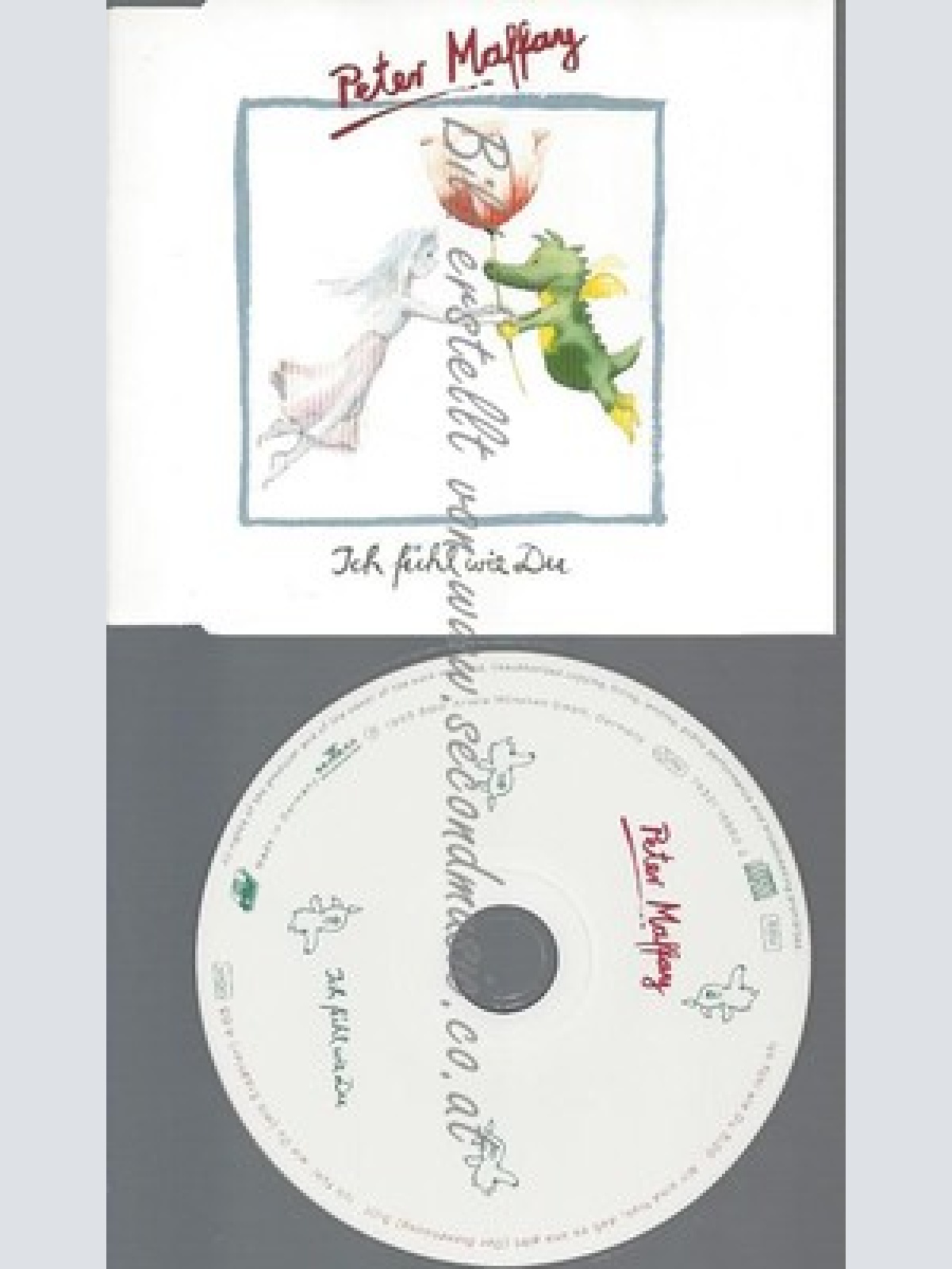 CD--PETER MAFFAY -ICH FUEHL WIE DU--TABALUGA -3 TRACKS, 1993-