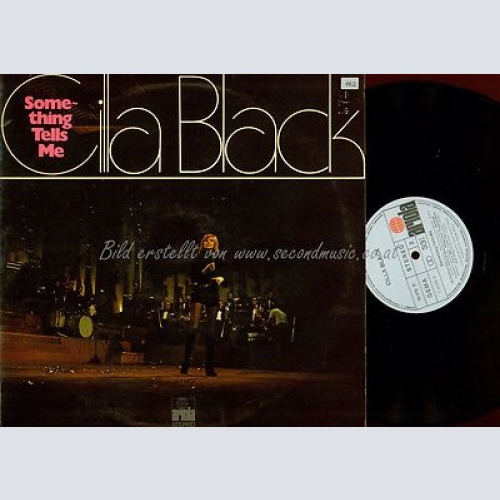 LP--GILLA BLACK--SOMETHING TELLS ME