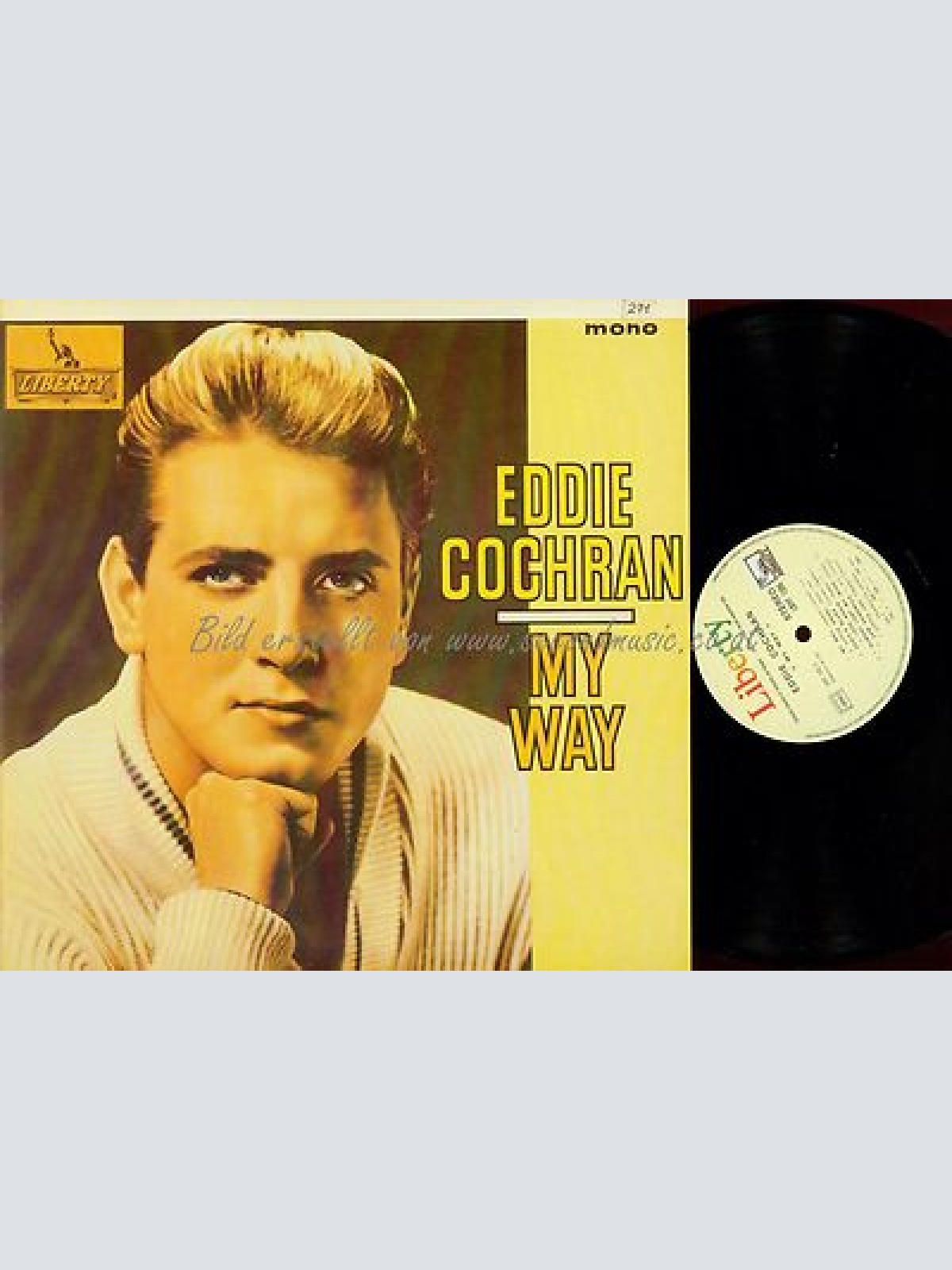 LP--EDDIE COCHRAIN--MY WAY--LIBERTY LBYF 1205--FRANCE 1981