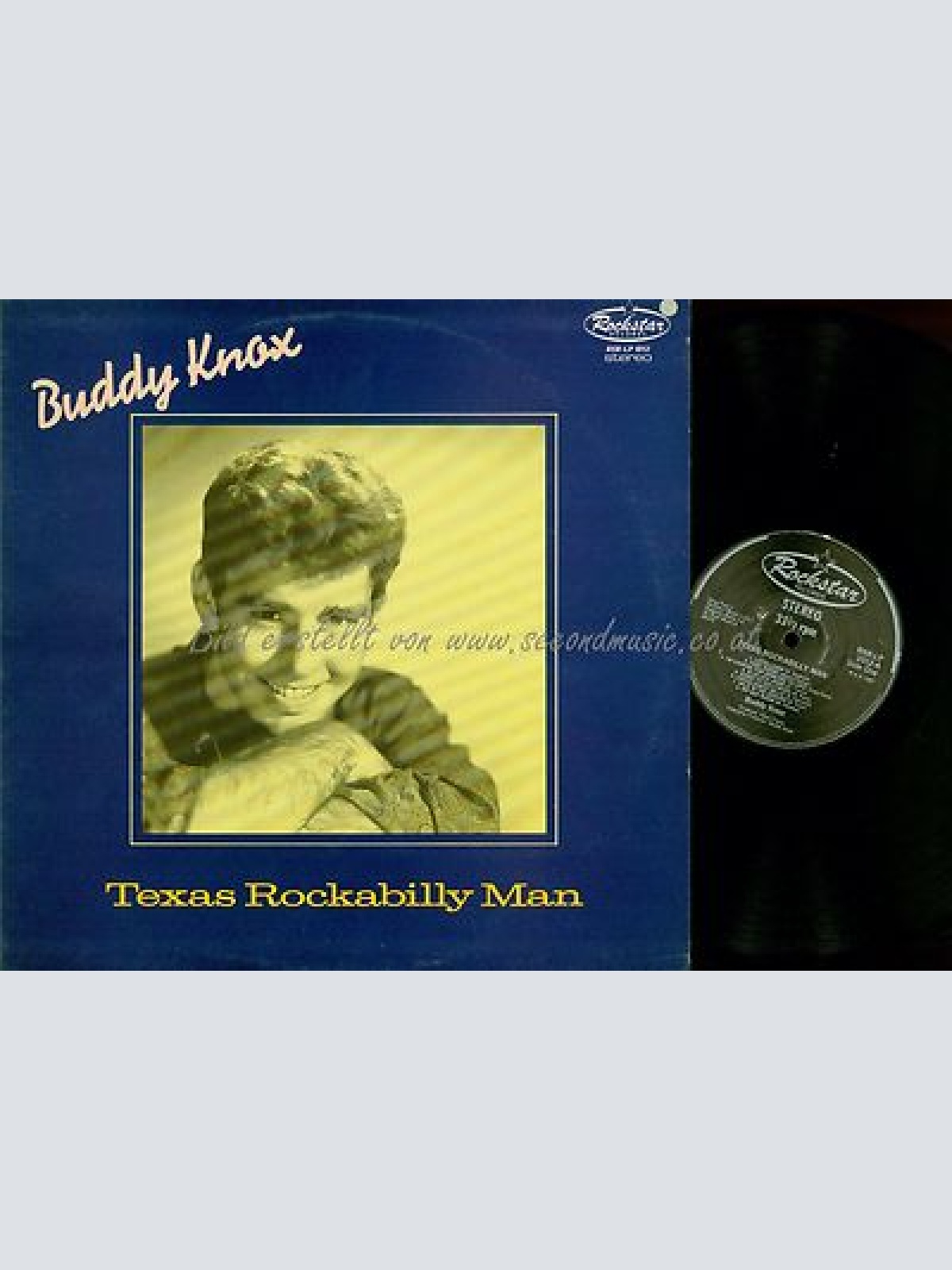 LP--BUDDY KNOX--TEXAS ROCKABILLY MAN --RSR 1012