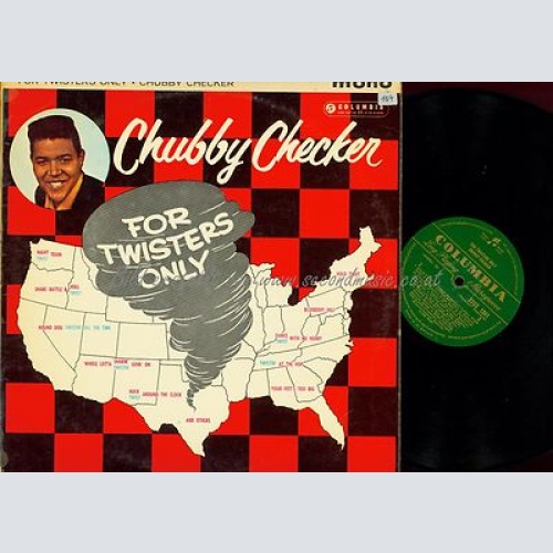 LP--CHUBBY CHECKER--FOR TWISTERS ONLY--
