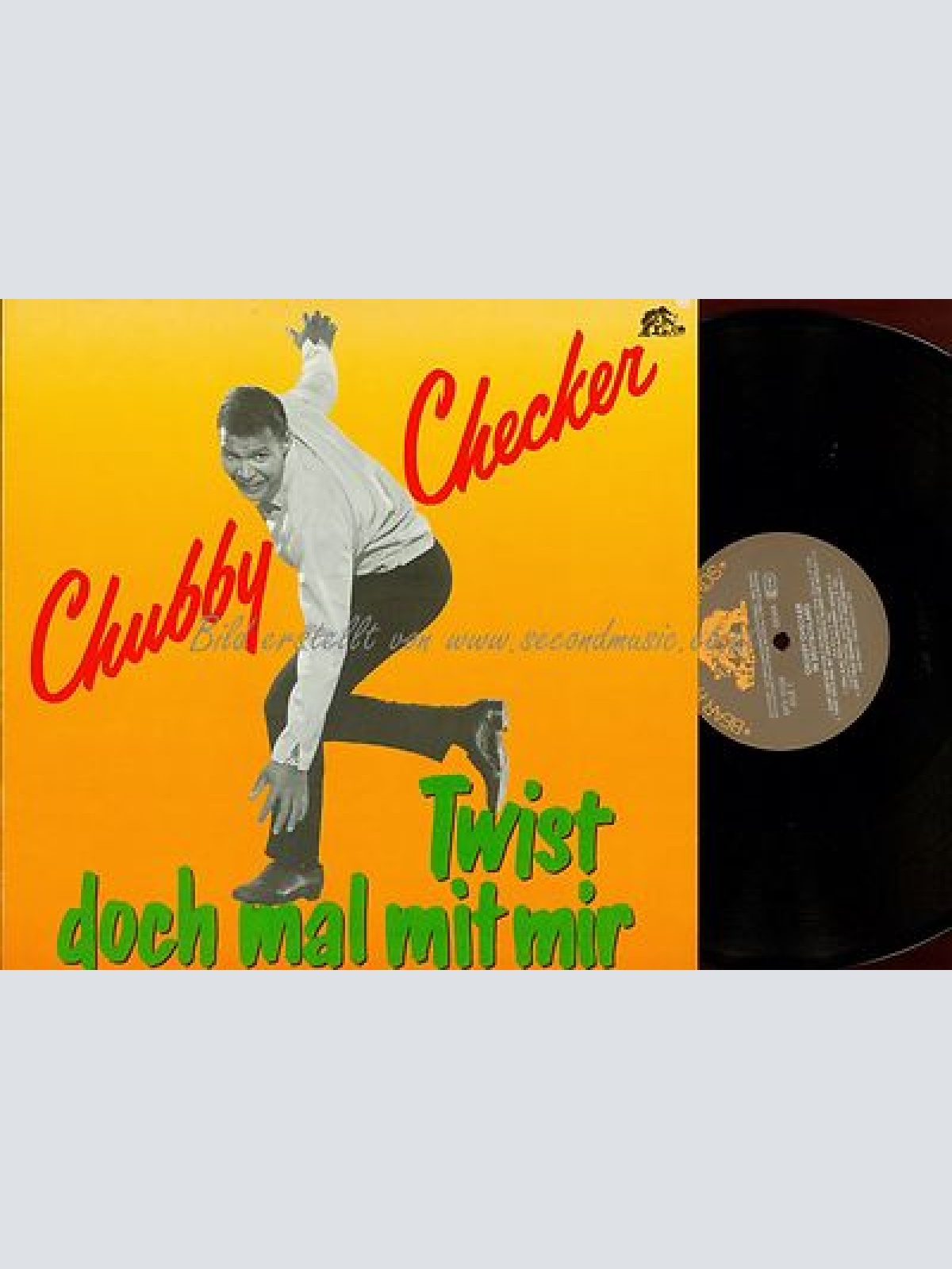 LP--CHUBBY CHECKER--TWIST DOCH MAL