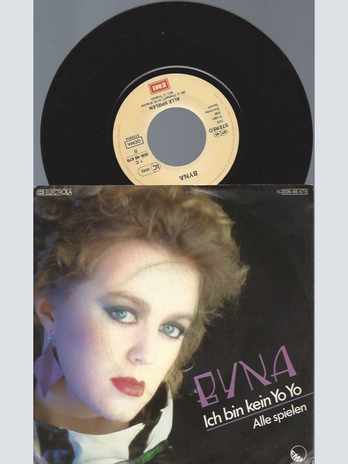 7"  Byna  Ich Bin Kein Yo Yo