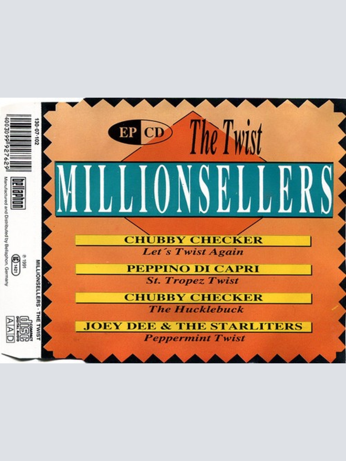 CD, EP Various - Millionsellers • The Twist