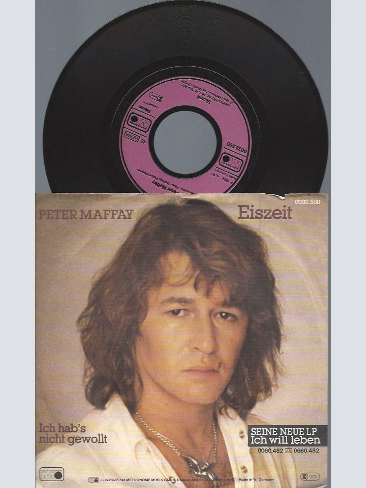 7"    Peter Maffay  Eiszeit