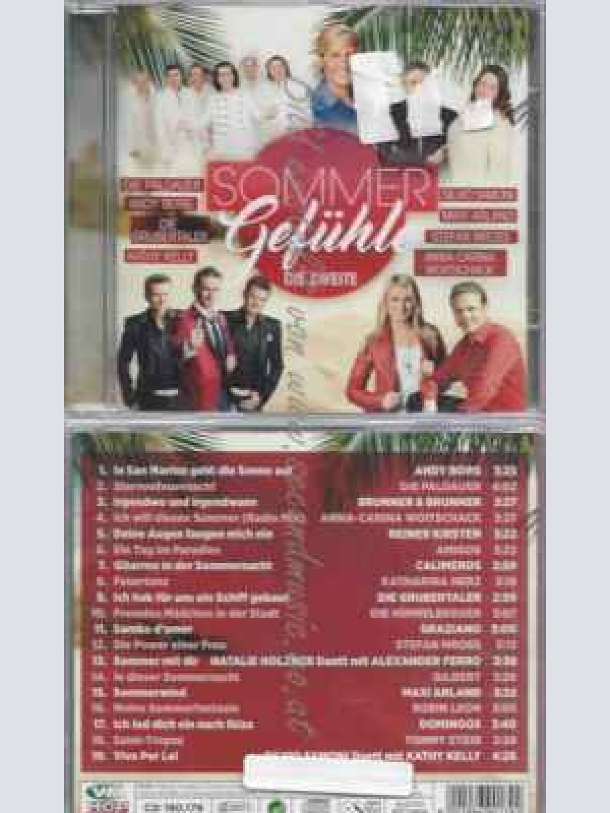 CD-- Sommergefühle - Die Zweitevon Matrosen in Lederhosen, Die Grubertaler,