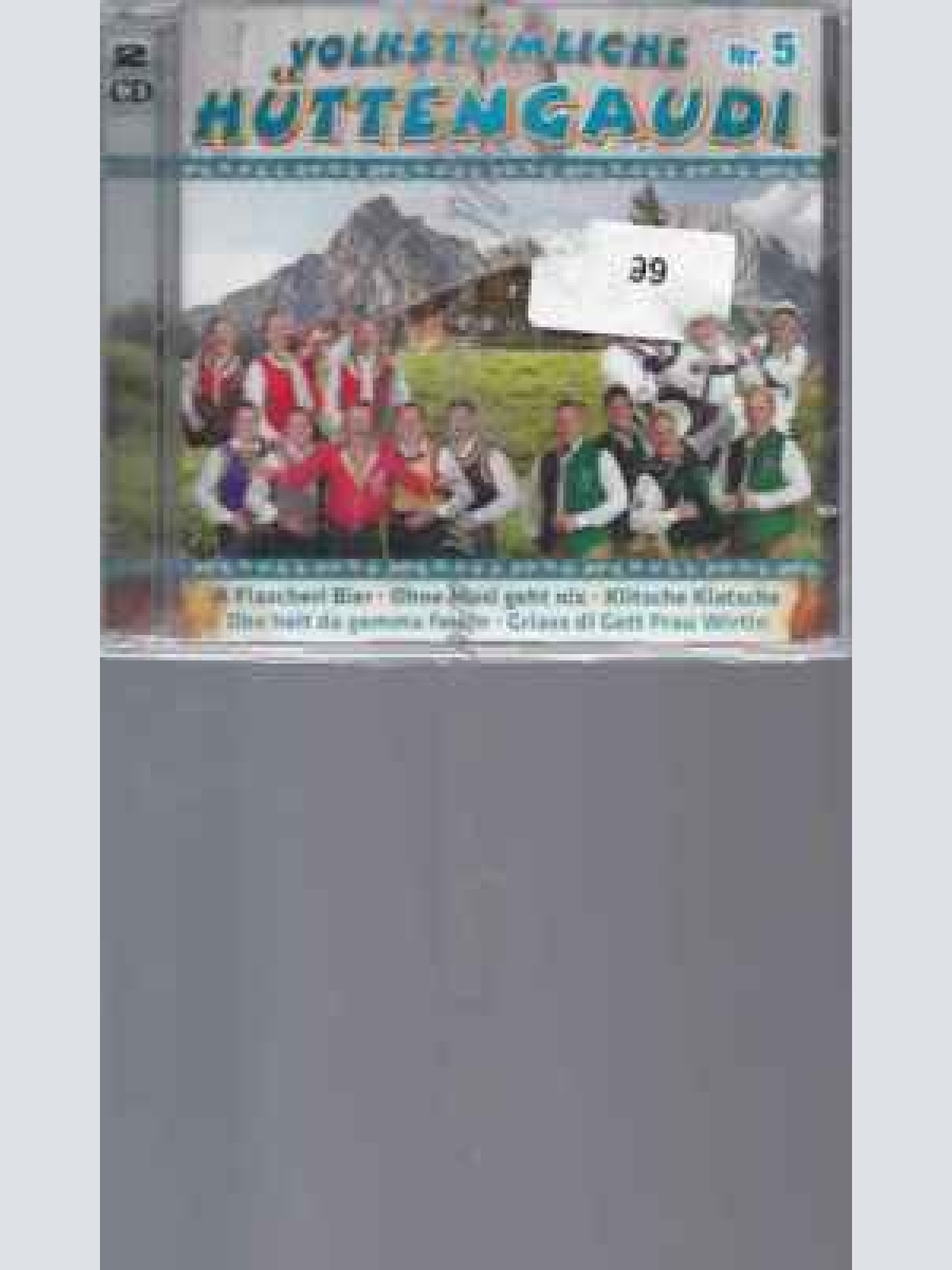 CD--DIE EDLSEER,  | --VOLKSTÜMLICHE HÜTTENGAUDI NR. 5