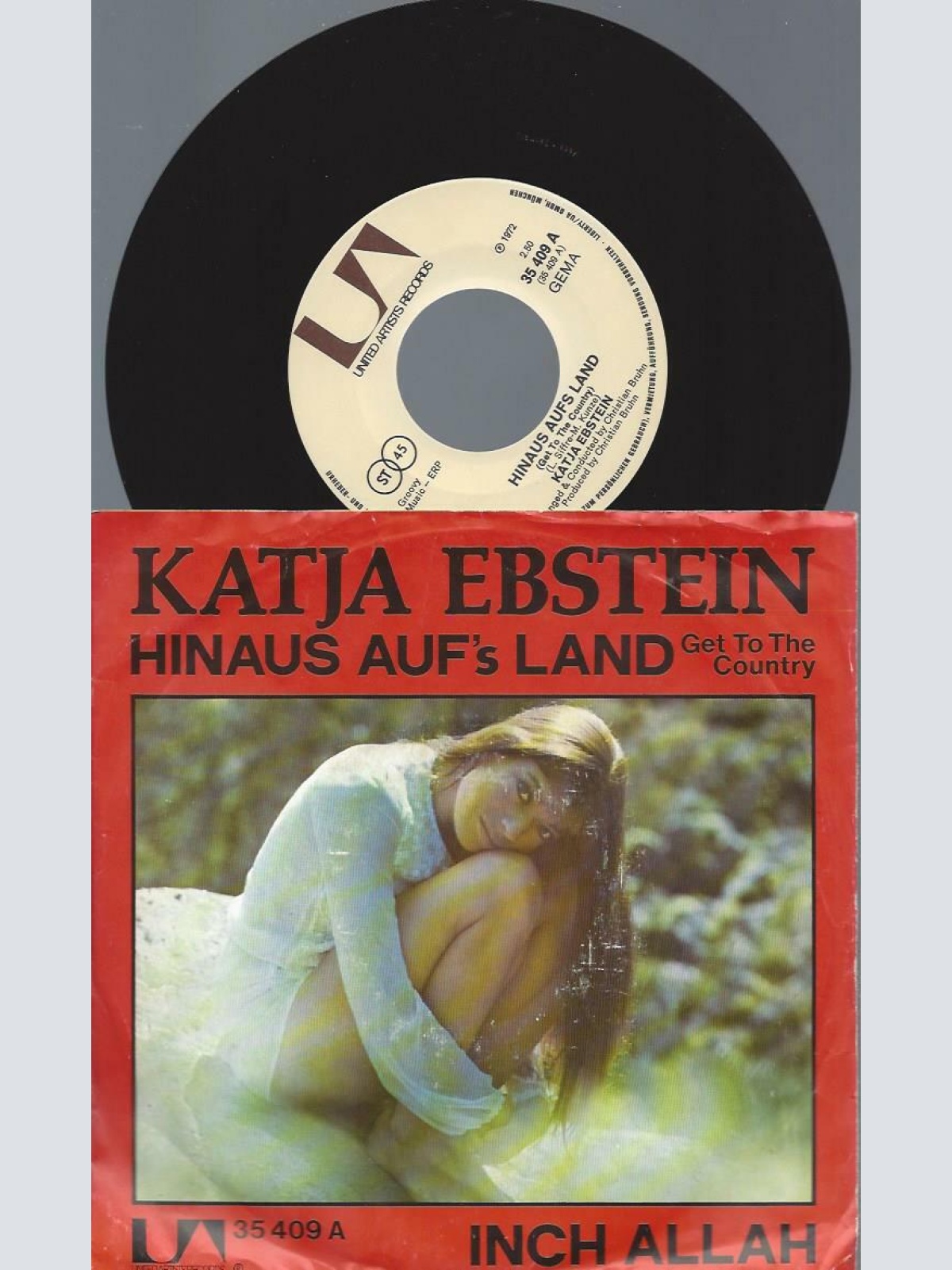 7"    Katja Ebstein – Hinaus Auf's Land