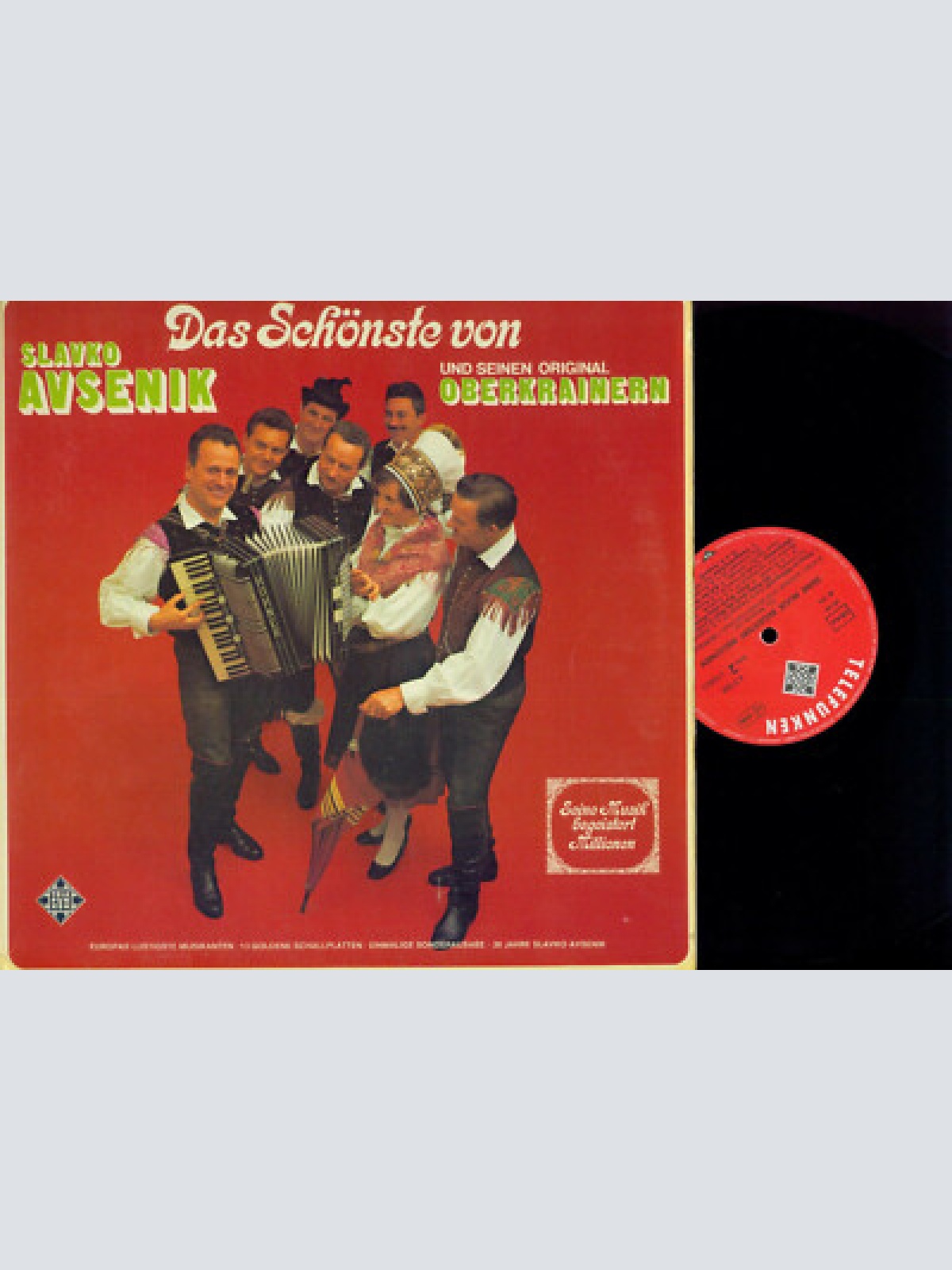 LP--  Das Schönste Von Slavko Avsenik Und Seinen Original Oberkrainern // FOC