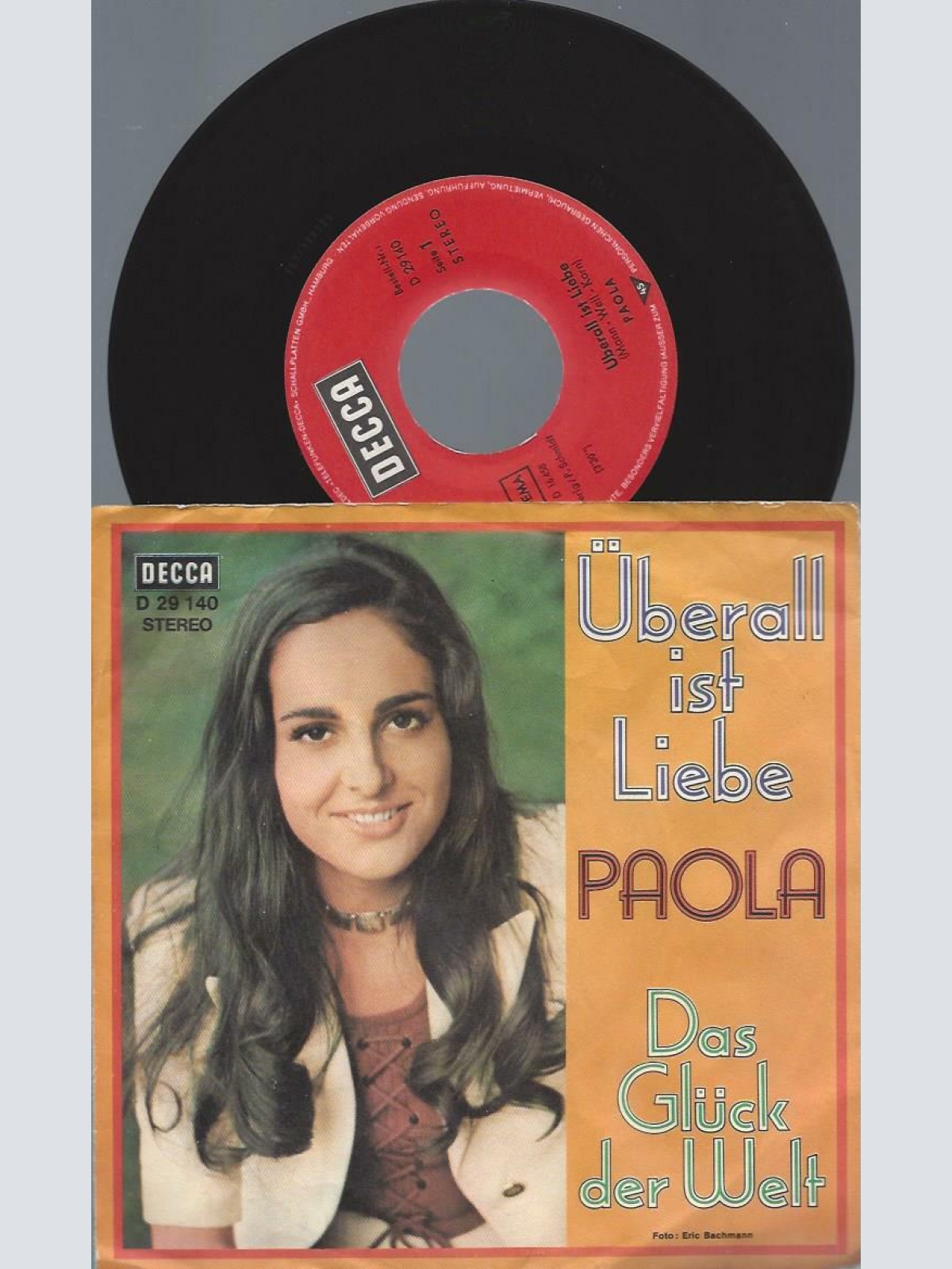 7"  Paola   Überall Ist Liebe