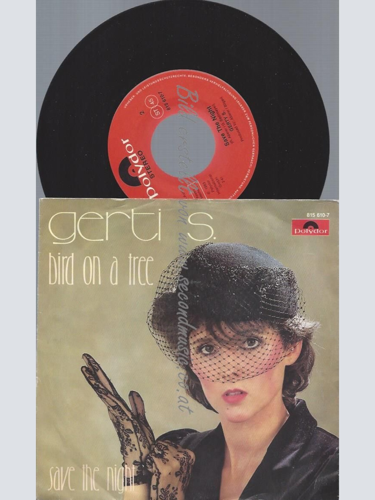 7"  Gerti S. – Bird On A Tree