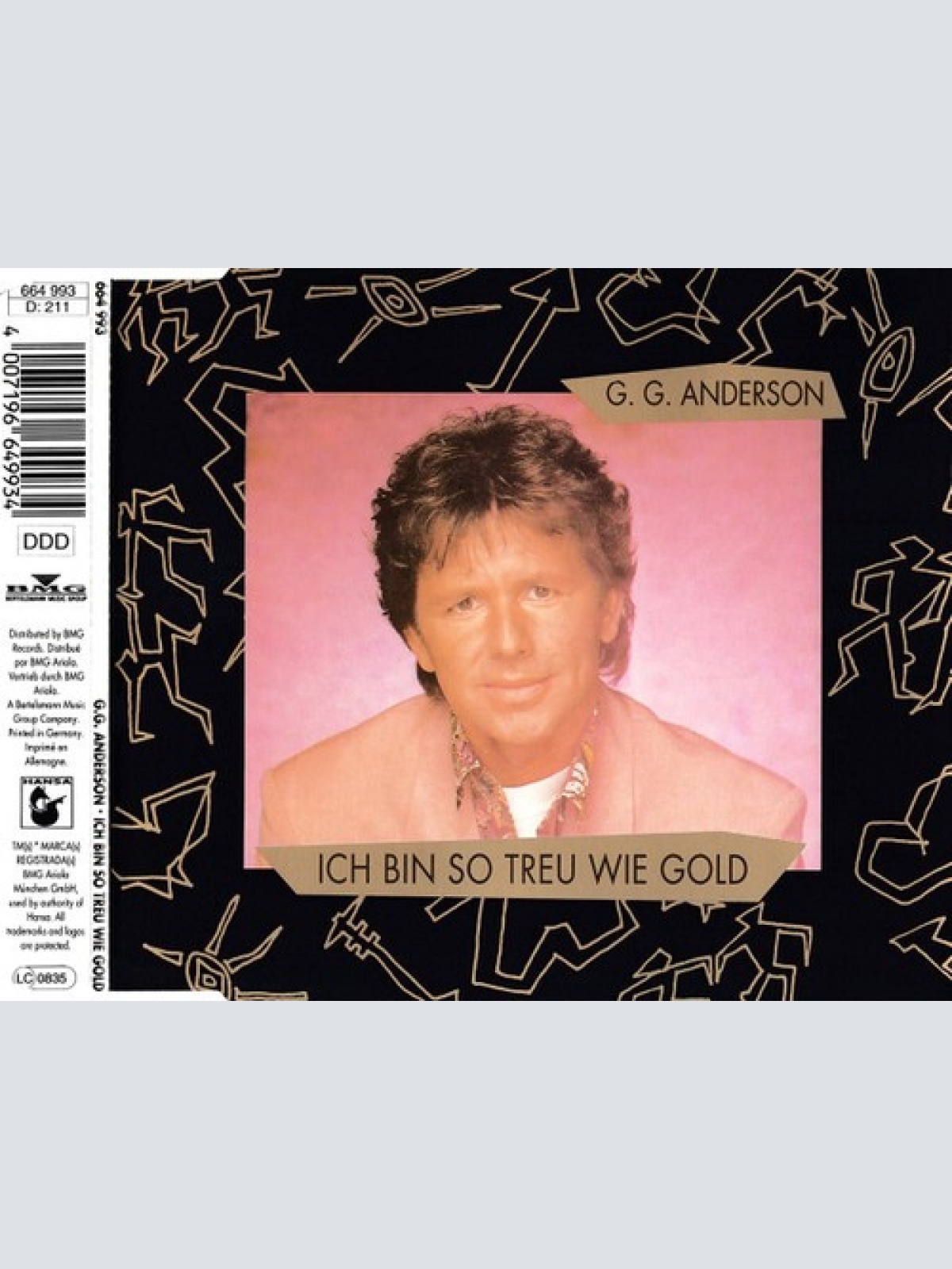 CD, Maxi G.G. Anderson - Ich Bin So Treu Wie Gold