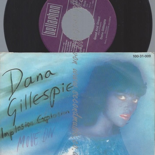 7" Dana Gillespie  Implosion Explosion // VG-