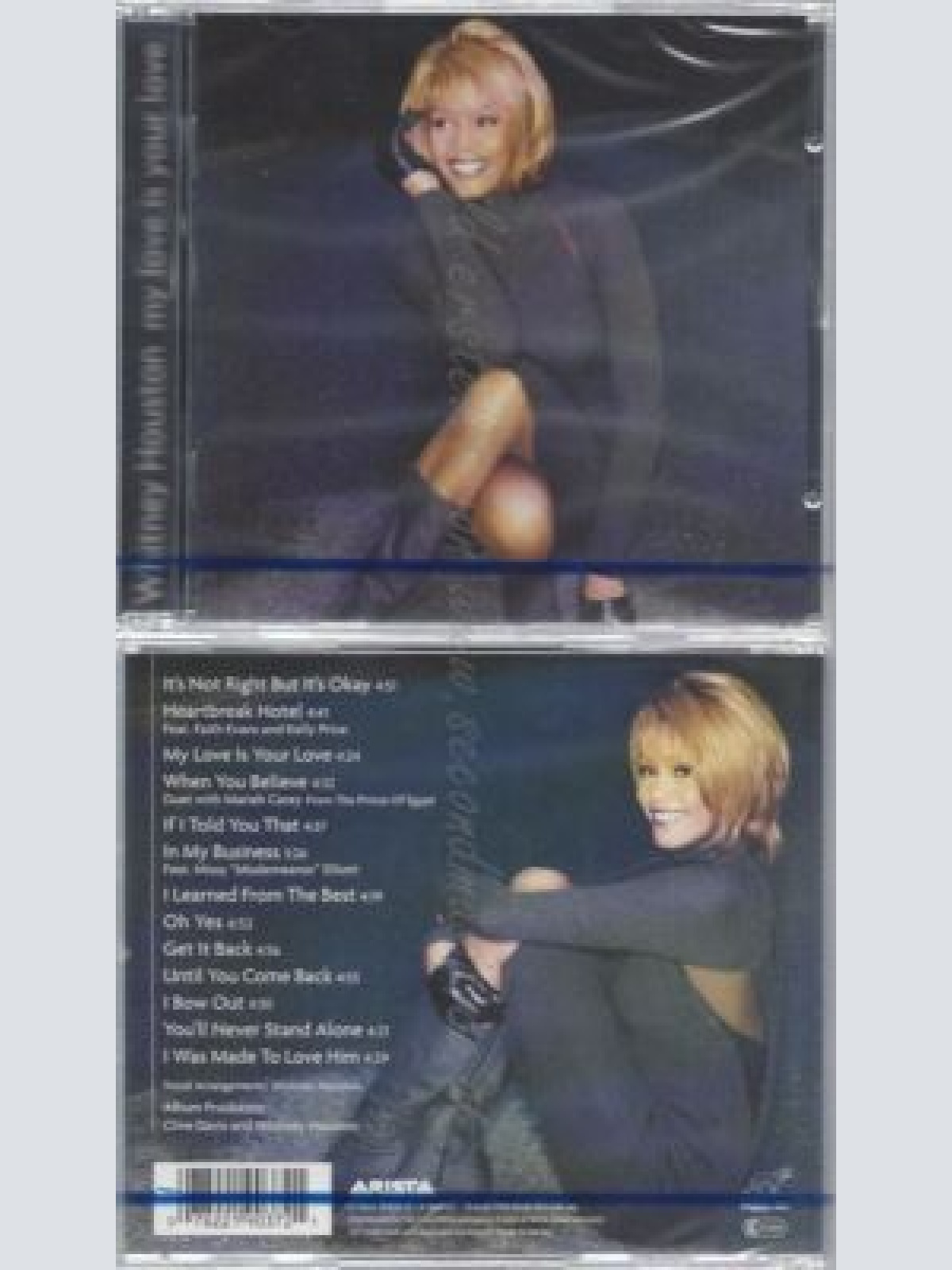 CD--NM-SEALED-WHITNEY HOUSTON -1998- -- MY LOVE IS YOUR LOVE