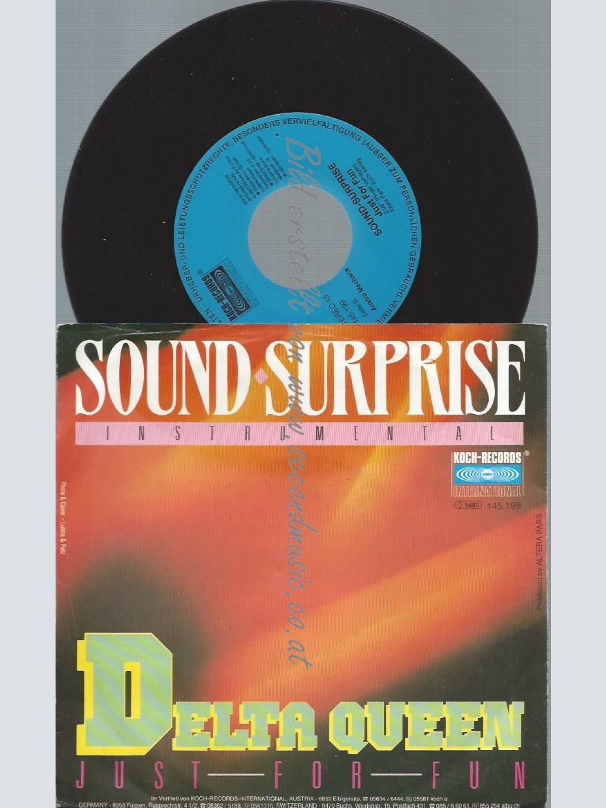 7"   Sound-Surprise  Delta Queen
