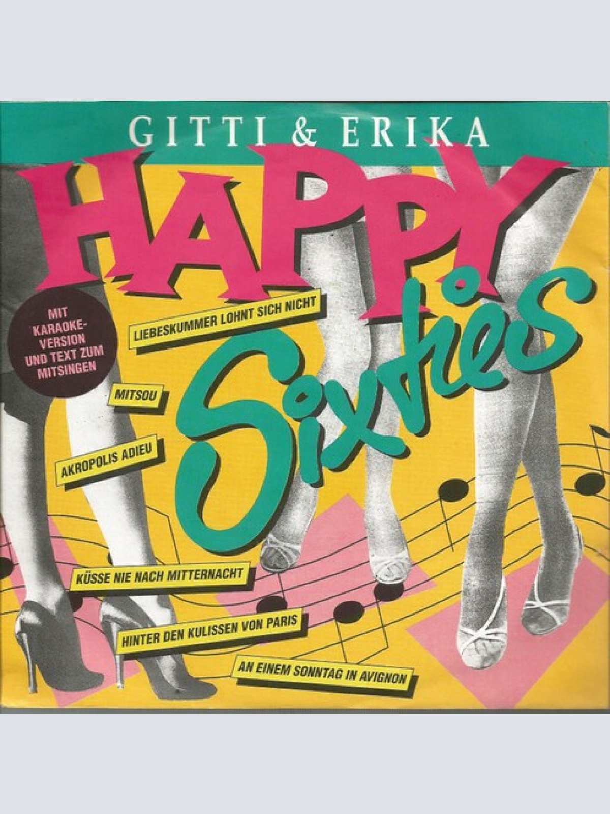 7", Single Gitti & Erika - Happy Sixties