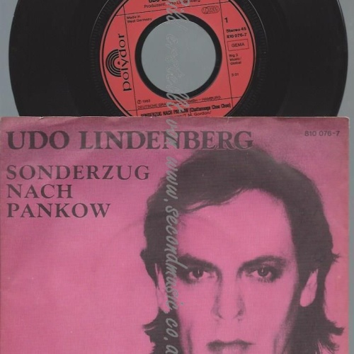 7"   Udo Lindenberg – Sonderzug Nach Pankow