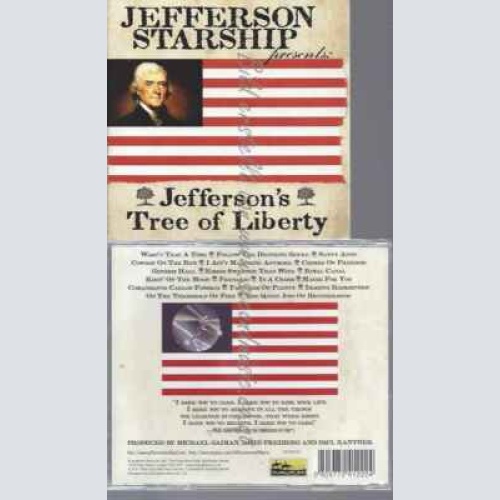 CD--JEFFERSON STARSHIP | --JEFFERSON'S TREE OF LIBERTY