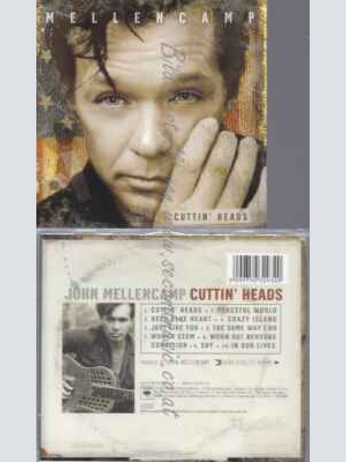 CD--JOHN MELLENCAMP | --CUTTIN' HEADS