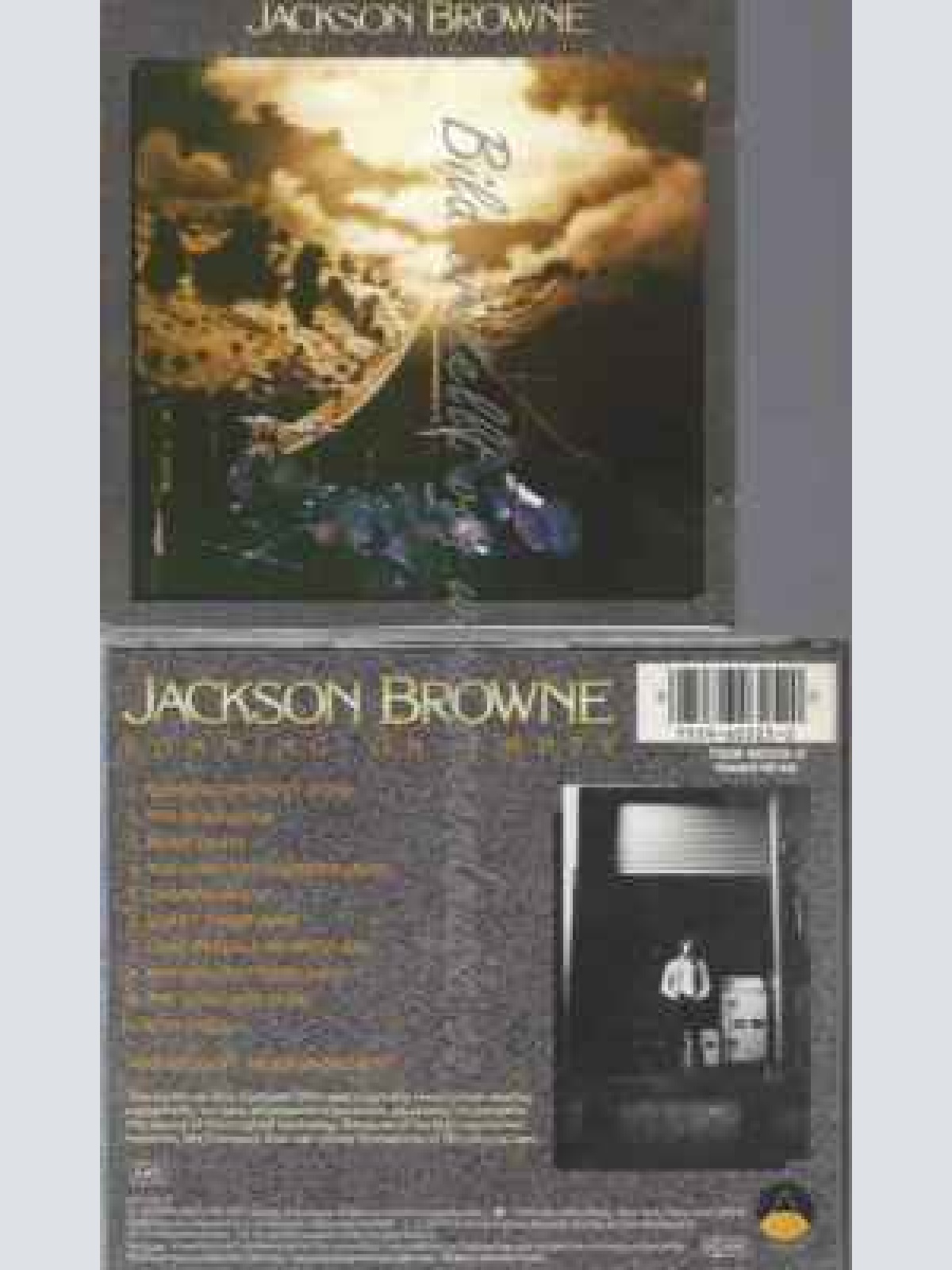 CD--JACKSON BROWNE | --RUNNING ON EMPTY