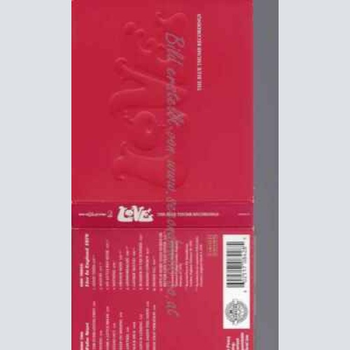 CD--LOVE--THE BLUE THUMB RECORDINGS