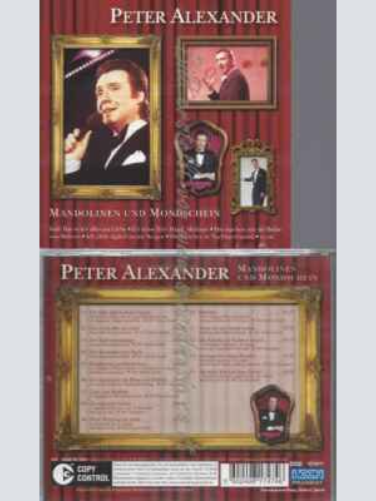 CD--PETER ALEXANDER | --MANDOLINEN UND MONDSCHEIN