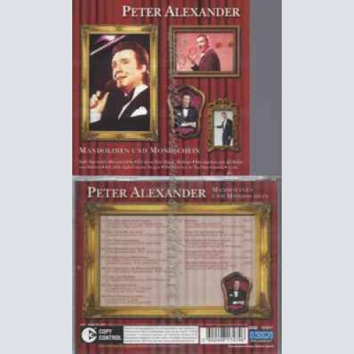 CD--PETER ALEXANDER | --MANDOLINEN UND MONDSCHEIN