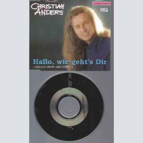 CD--Christian Anders--Hallo Wie geht es Dir