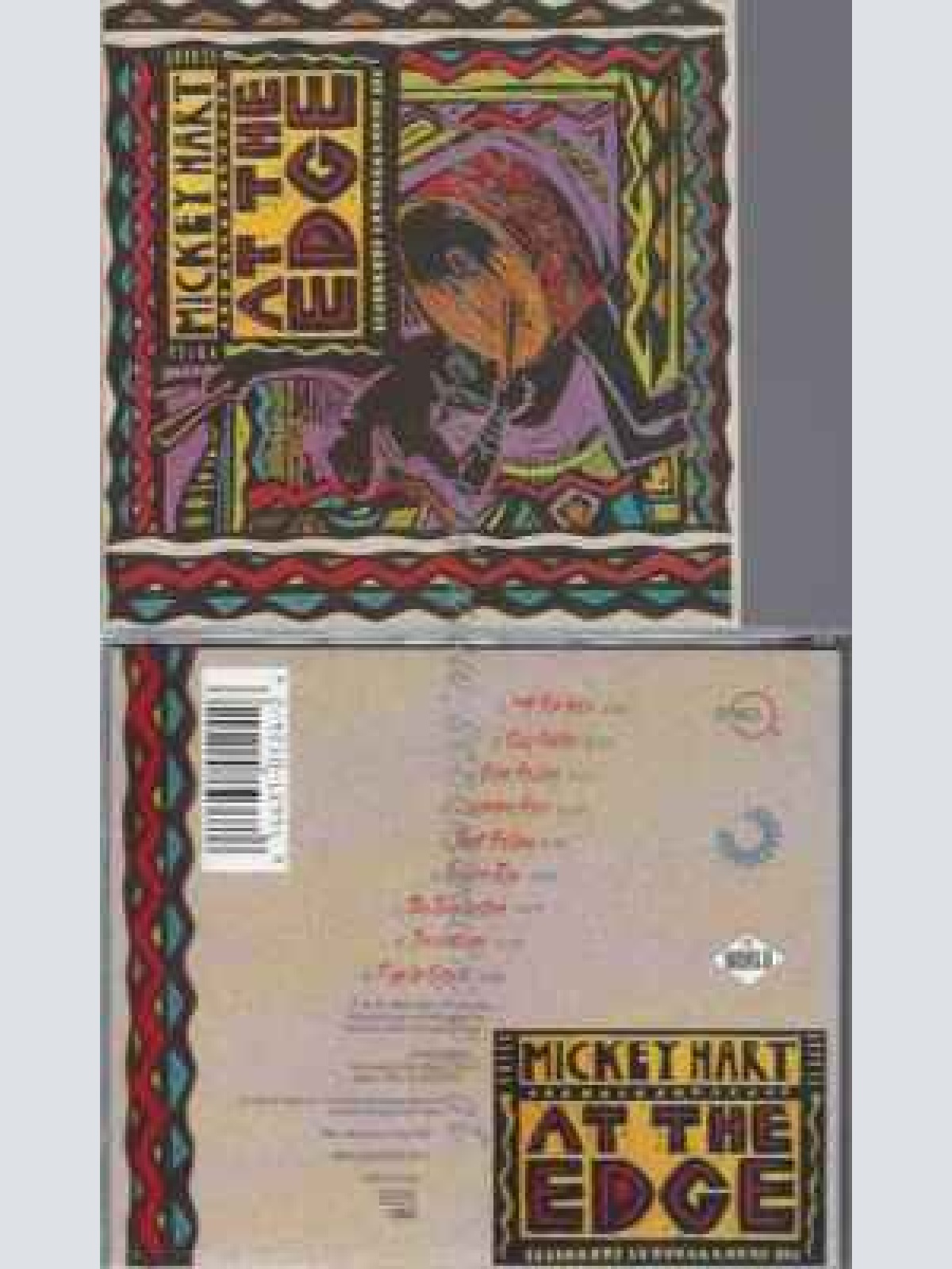 CD--THE WORLD (RYKODISC/MICKEY HART SERIES)  --AT THE EDGE